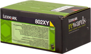 ORIGINAL Lexmark toner giallo 802XY 80C2XY0 ~4000 Seiten cartuccia di stampa riutilizzabile