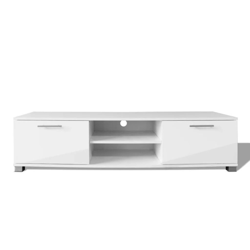 Mobile TV/credenza 2502039 bianco pratico e lucido da 120 cm