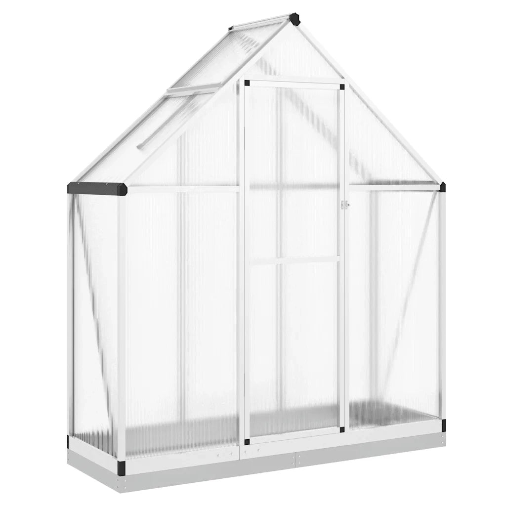 Telaio Serra con Base Argento 169x58x202 cm in Alluminio CFW6487587