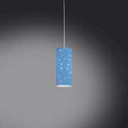Sospensione Moderna Pois Polilux ® Blu Pastello 1 Luce E27
