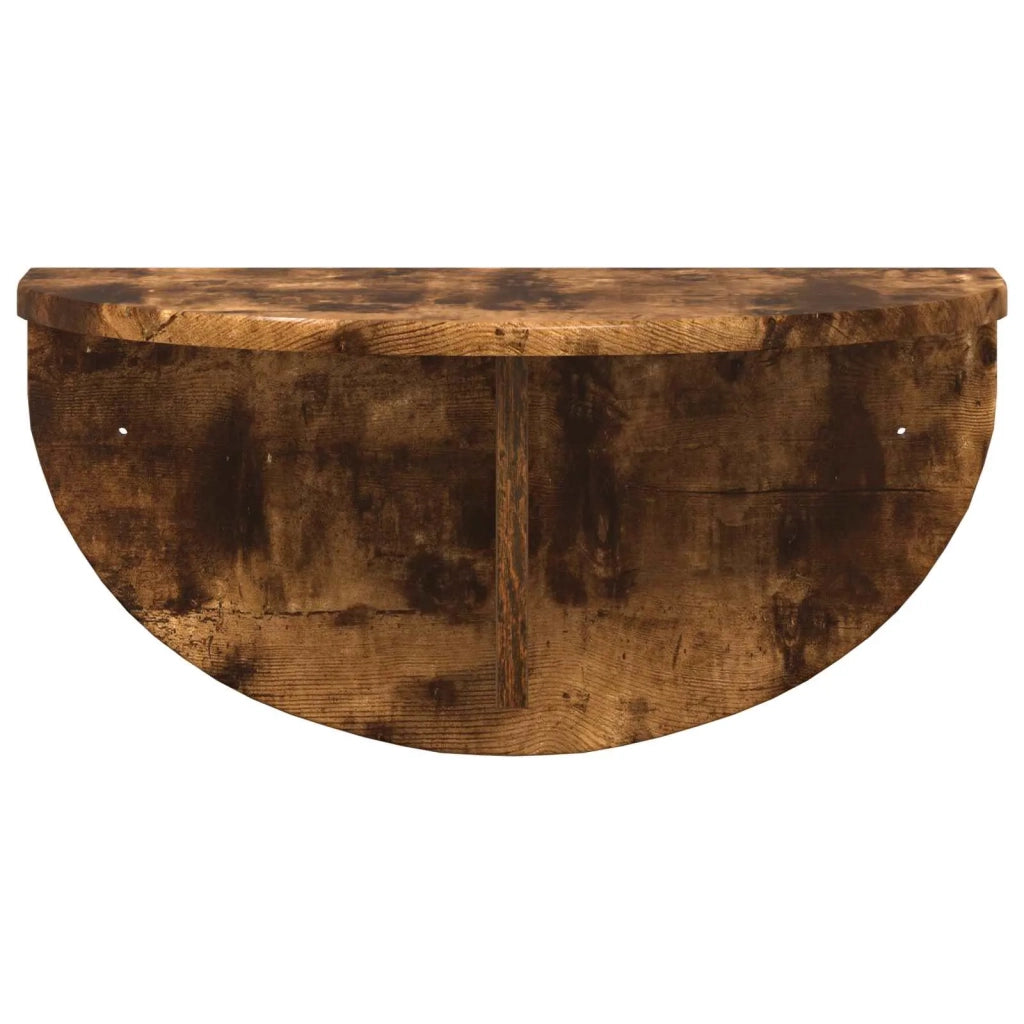 Scaffale da parete A parete Rovere fumé 48 x 24 x 24 cm 891438