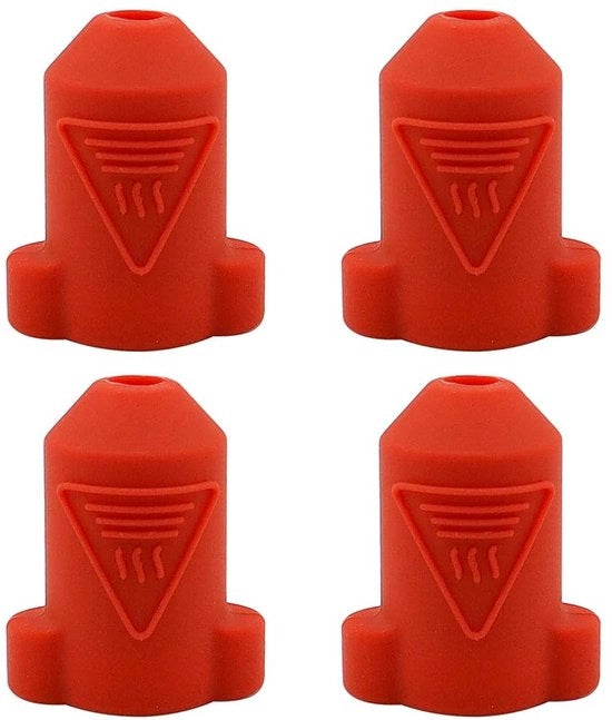 Copertura in silicone 4 pezzi - Compatibile con K1/K1 Max - Rivestimento antiscivolo - Duraturo - Resiste fino a 300 gradi Celsius - Stabilizza temperatura - Copertura per stampante 3D