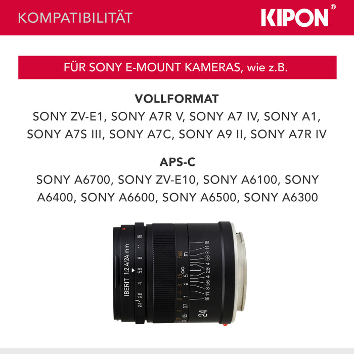 Kipon Iberit 24/2,4 Full Frame Sony E