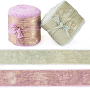 Lana di Velluto 35Mm con Randa Ruvida - Tessuto con Effetto Flou - Lana di Velluto per Decorazione - Bouquet di Fiori di Festa - Attività Artigianali DIY - Lusso - Lana di Velluto Decorativa
