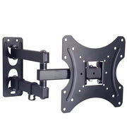 Sostegno per TV universale, girevole e inclinabile, per schermi da 14 a 42 pollici, supporta TV fino a 22 kg, massimo VESA 200x200