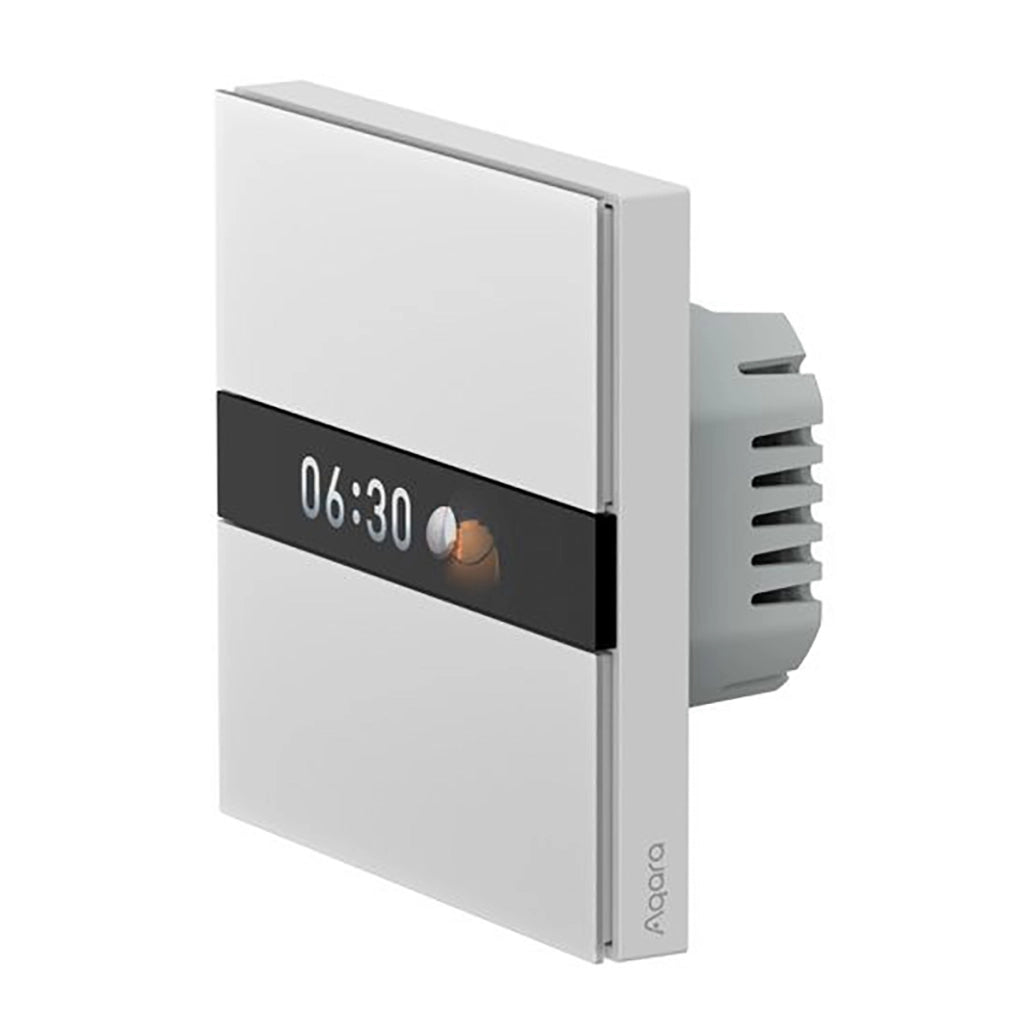 V1 Interruttore a parete con schermo LCD personalizzabile Bianco Aqara