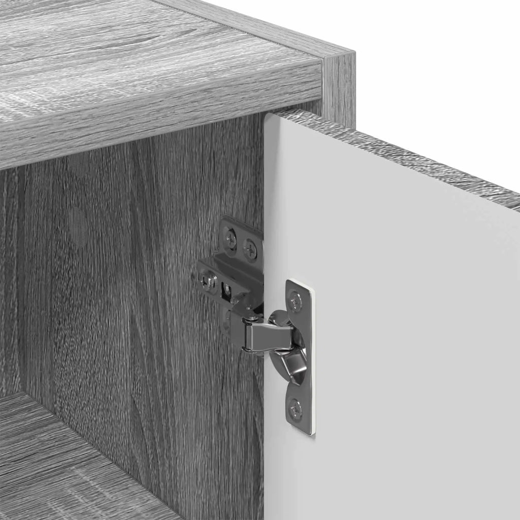 Mobile da Bagno con porta Grigio Sonoma 39 x 23,5 x 65 cm 883390
