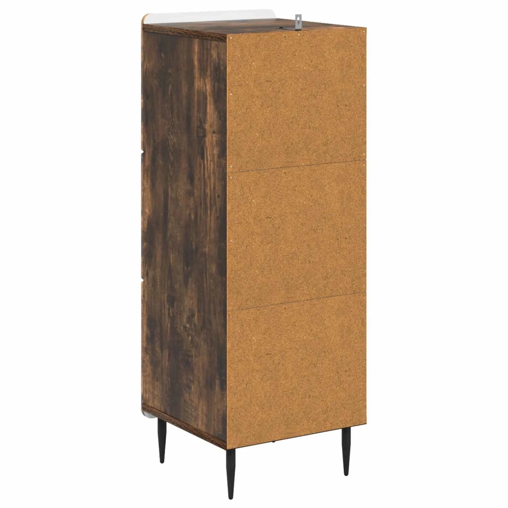 Mobile con Cassetti Rovere Fumo 33 x 34,5 x 92 cm