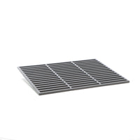 Griglia rettangolare in ghisa 45 x 35 cm per barbecue a carbone e a gas