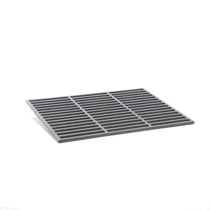 Griglia rettangolare in ghisa 45 x 35 cm per barbecue a carbone e a gas