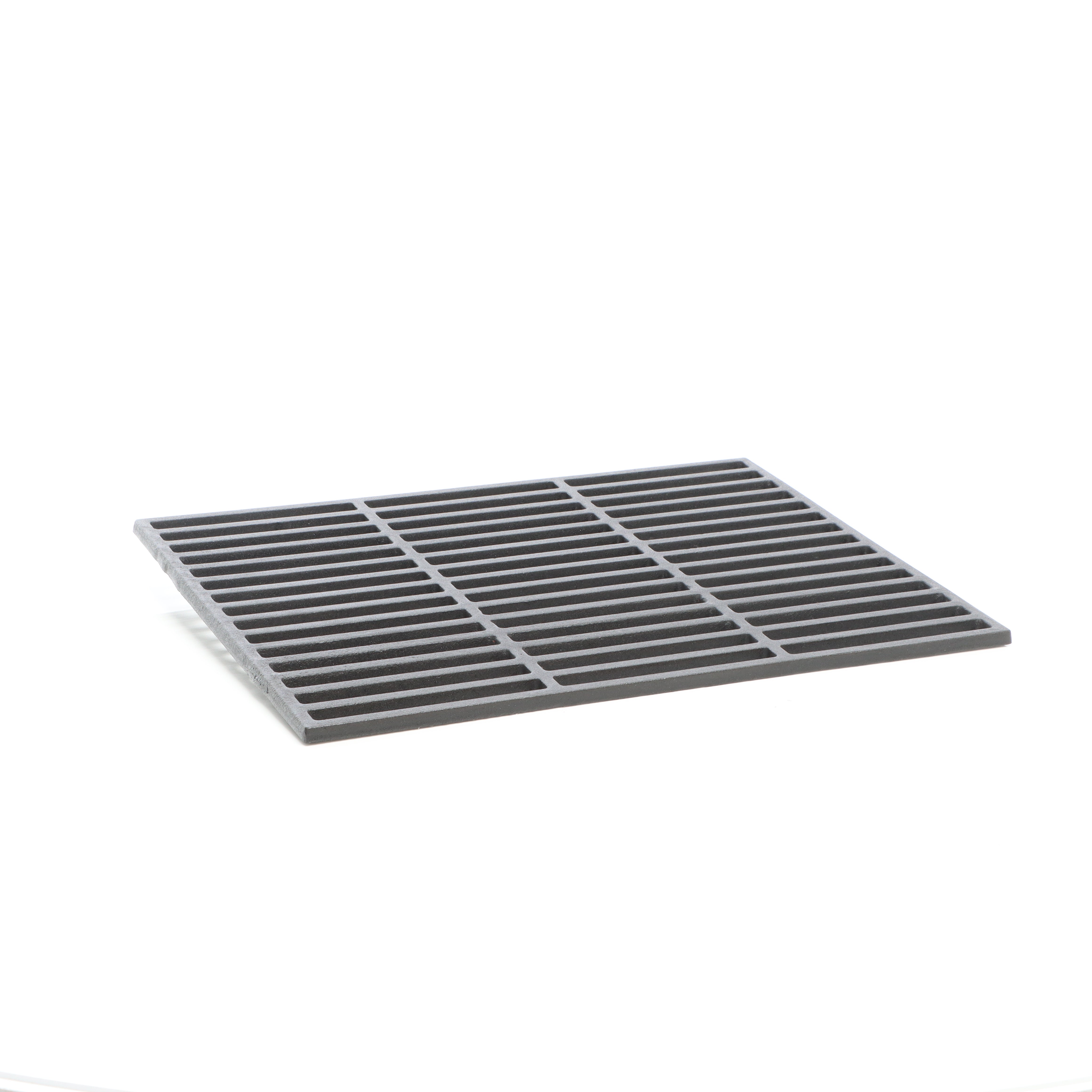 Griglia rettangolare in ghisa 45 x 35 cm per barbecue a carbone e a gas