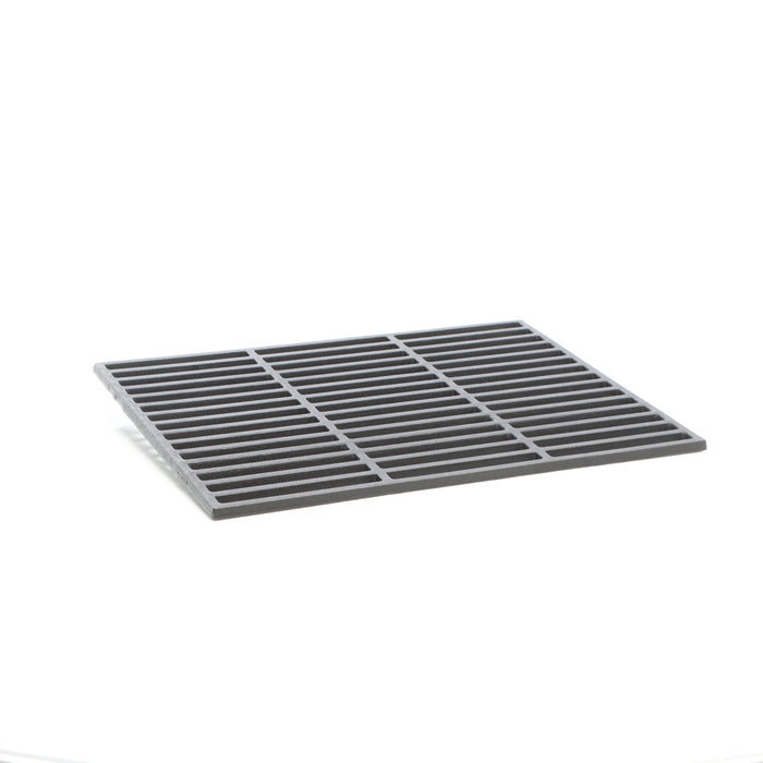 Griglia rettangolare in ghisa 45 x 35 cm per barbecue a carbone e a gas