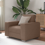 Poltrona  Marrone 59 cm in Tessuto