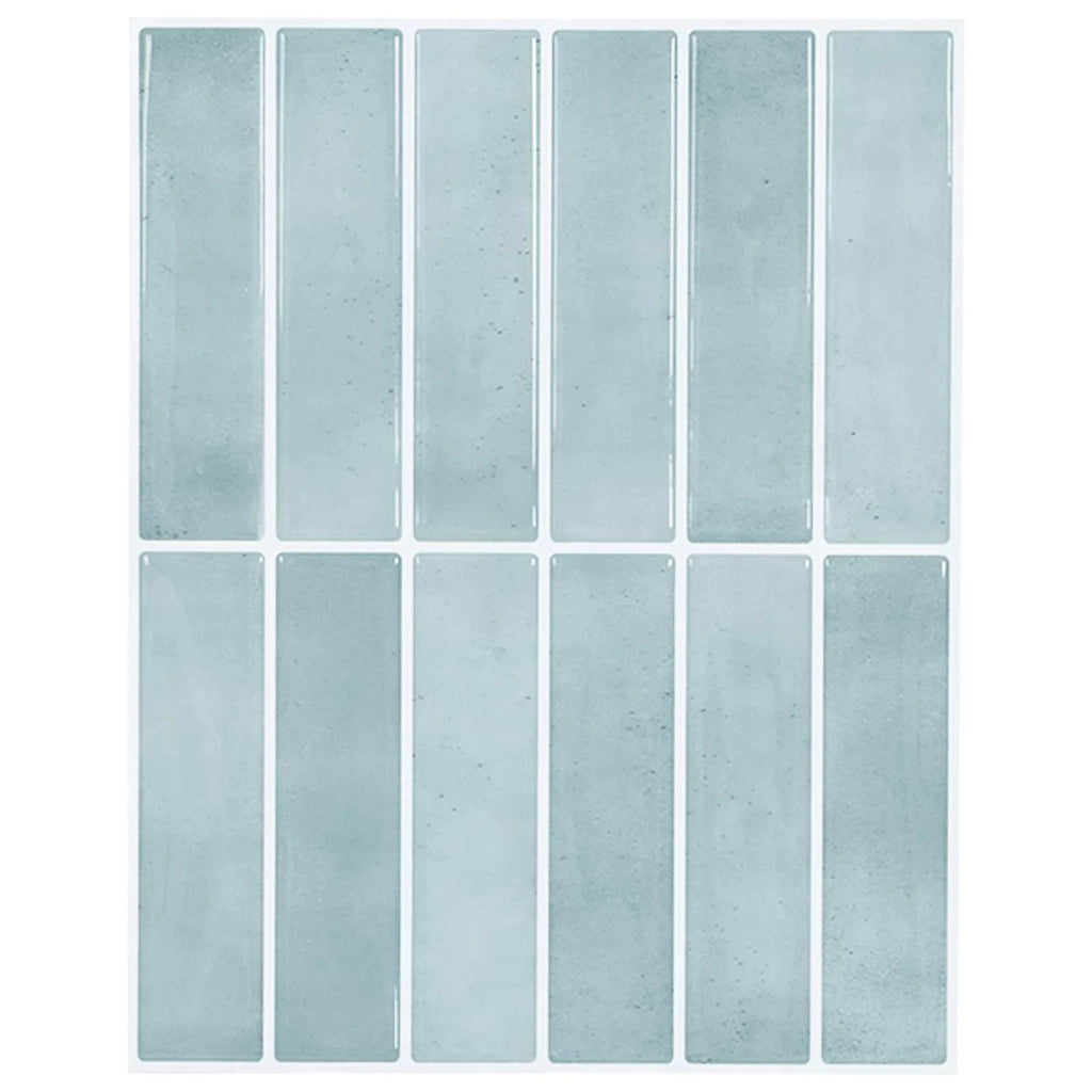 Piastrella Rettangolare 50 pcs Grigio Verde 29 x 23 x 0,08 cm 42046176