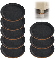 Gli Spaziatori per Mobili 8 Pezzi - Pads Antiscivolo - Supporti Sferici - 9 cm - Per Mobili Pesanti - Installazione Facile - Supporti per Mobili