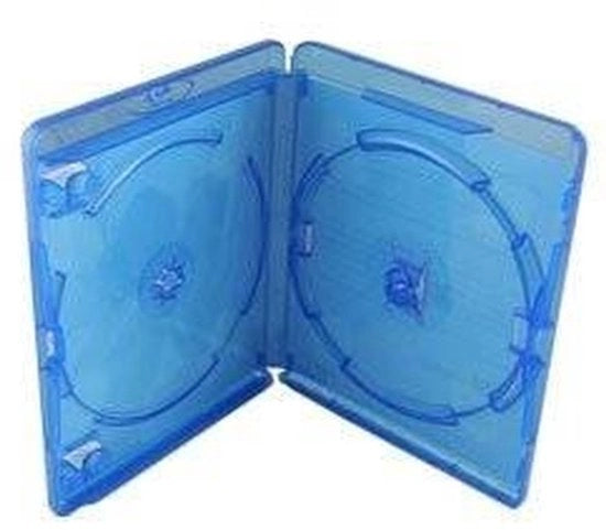Copertine Blu Ray 20 pezzi - Copertine doppie sostitutive - Ecocompatibili - Reciclabili PP - Resistenti allo shock - Spazialmente efficienti - Copertura Blu Ray