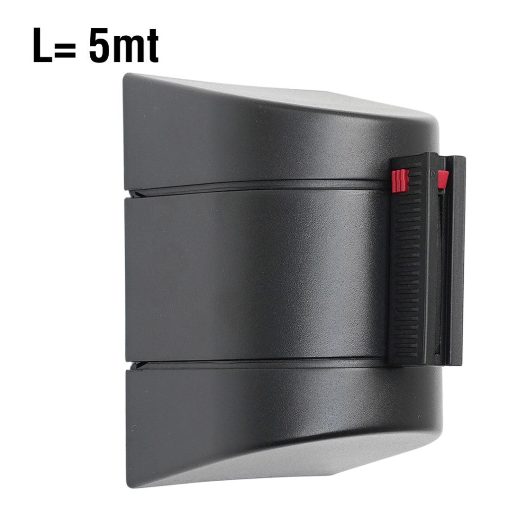 Tendinastro da Parete 5 m con Clip di Chiusura Nastro Blu