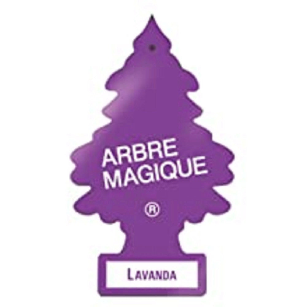 Trade Shop - Arbre Magique Mono Deodorante Profumatore Auto Profumazione Fragranza Lavanda -