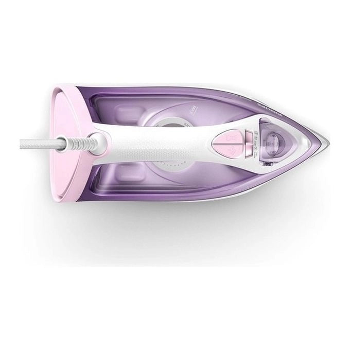 Philips DST3010-30 Serie 3000 Ferro da Stiro a Vapore 2000 W Piastra Ceramica Vapore 30 g-min Colpo Vapore 140 g-min colore Viola Bianco