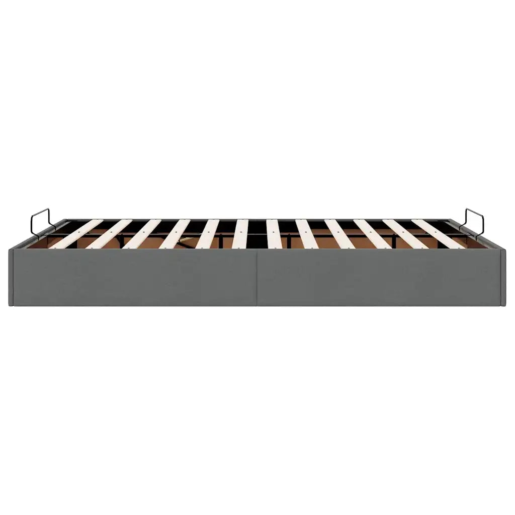 Struttura Letto Pouf senza Materasso 140x200 cm in Tessuto 3310883