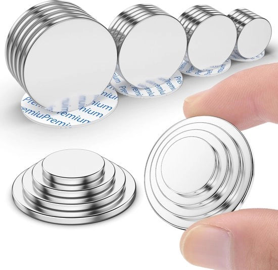 Magnetici forti a neodimio, magneti per lavagne magnetiche, magneti per lavagna bianca, magneti per frigorifero per hobby, uso domestico, ufficio, scuola, per attrezzi in acciaio (4 misure, 5 pezzi per set)