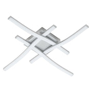 Plafoniera LED Serie Tratti 20W 2700LM Col. Silver