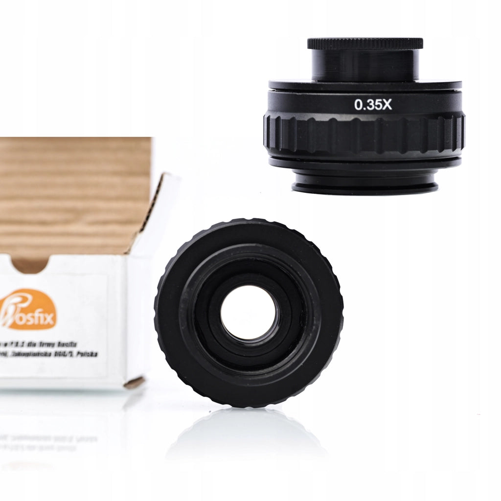 Adattatore Regolabile 0,3x per Microscopio Stereoscopico – Alta Qualità e Precisione | Montaggio 38mm/25mm C-Mount