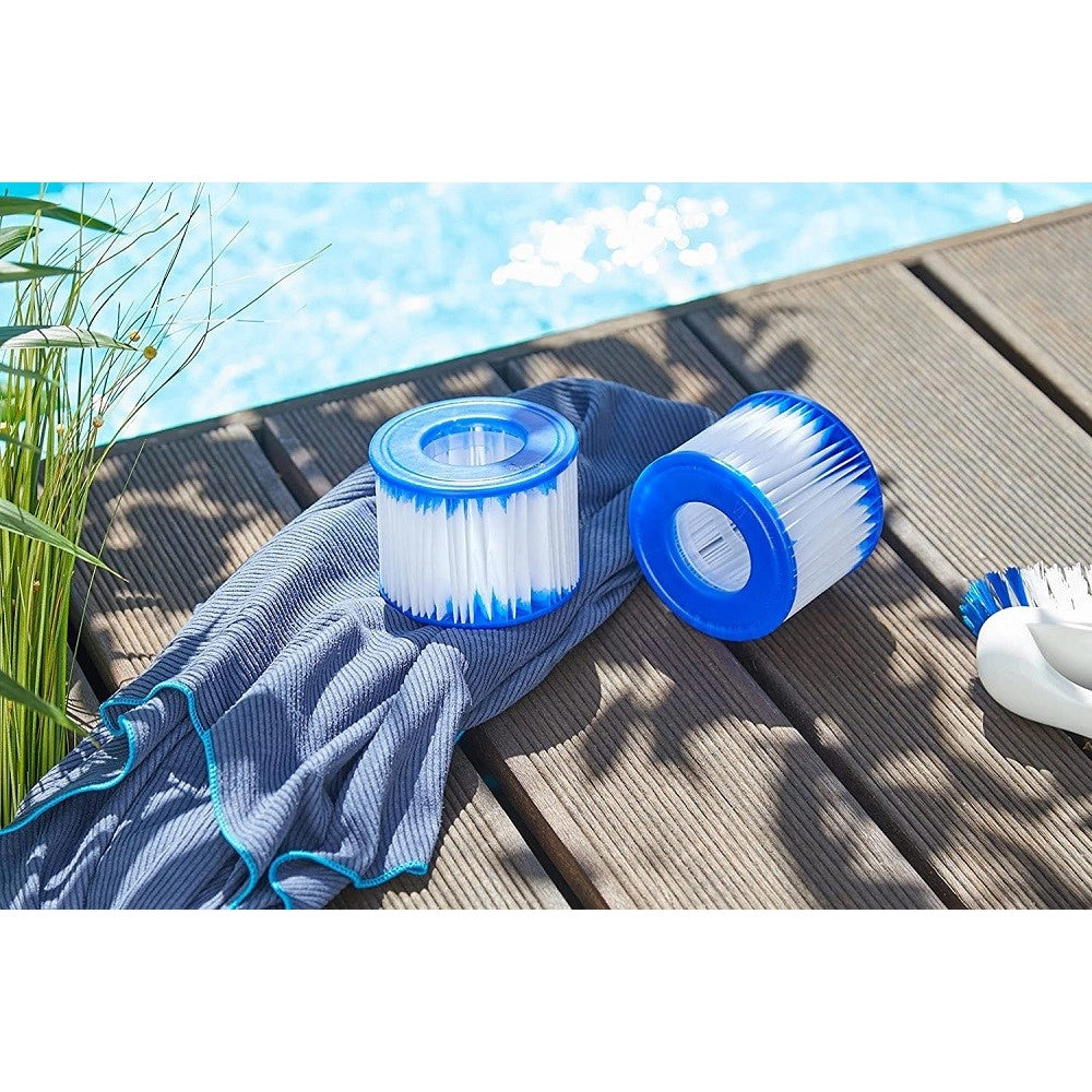 Trade Shop - Cartuccia Filtro Tipo Vi Per Idromassaggio Gonfiabile Lay-z-spa Ricambio 60311 -