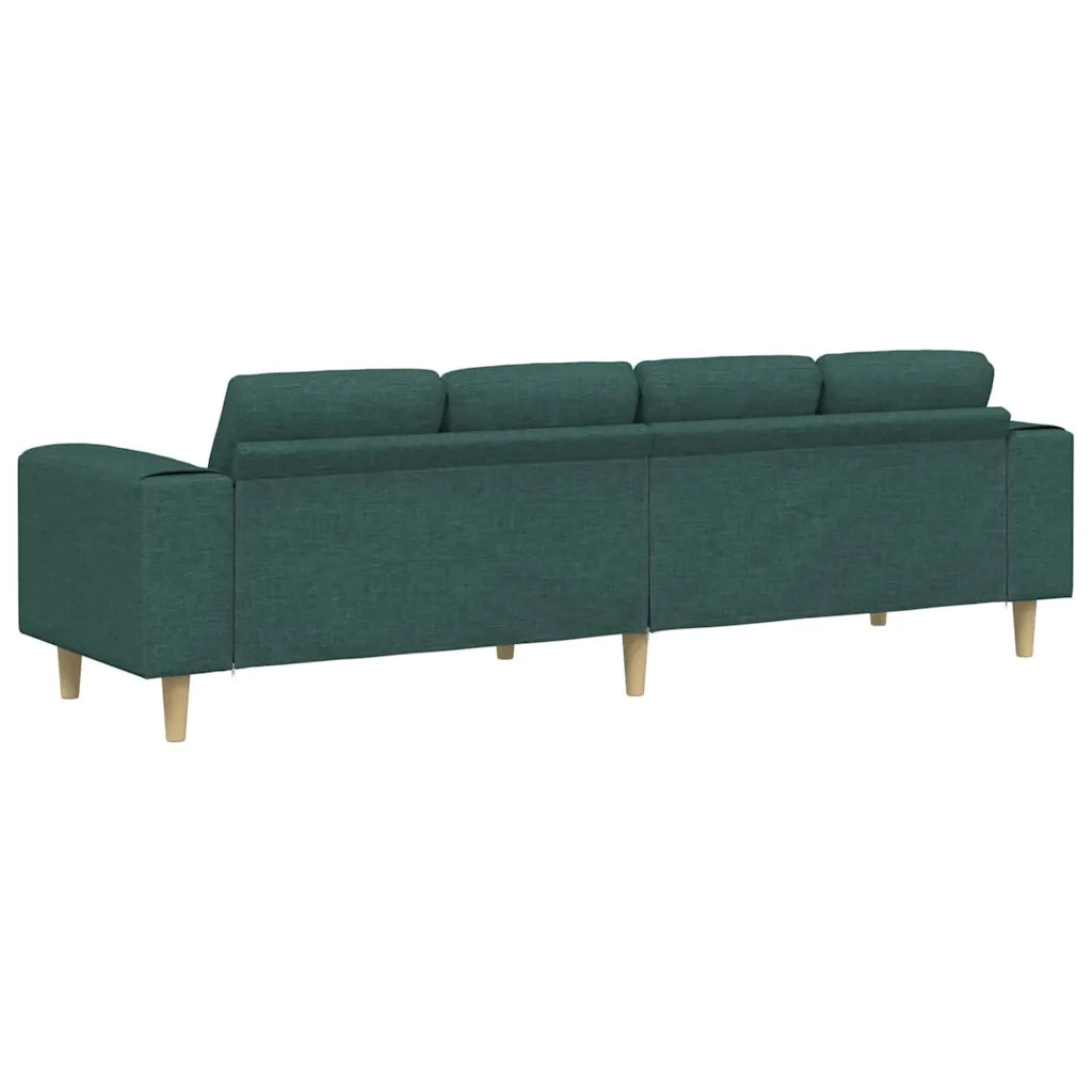 Set di divani Verde scuro Tessuto