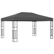 Gazebo 3x4 m Antracite in Tessuto