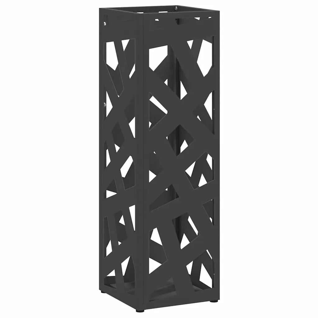 Supporto per Ombrellone Nero 15,5 x 15,5 x 49 cm Metallo 868494