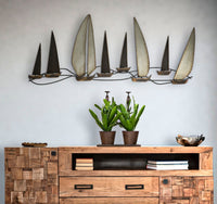 Pannello Regata 119x3x51 cm in Ferro Multicolor