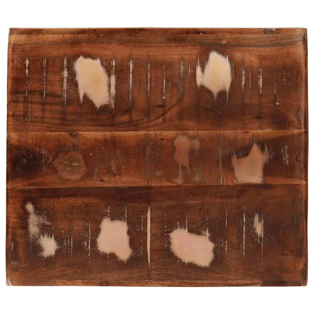vidaXL Tavoli da Fine Multicolore legno massello di riciclo