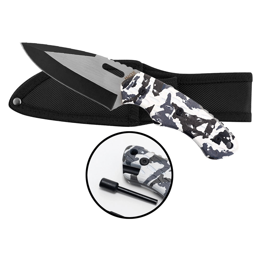 Pugnale Lama Ausonia Firhouse in Acciaio Inox 9 cm