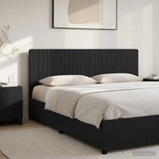 Testiera da Muro ZWOLLE Nero Legno ingegnerizzato 896486