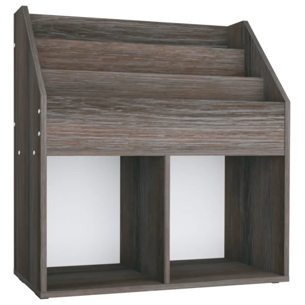 Portariviste Bambini Grigio e Sonoma 71x30x78,5 cm Truciolato cod mxl 71552