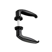 Maniglia Cancelli Grano Nera 25X80 211 Fc