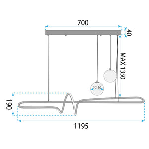 Lampada Led Lhj039-cp Brush Gold