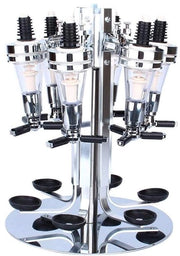 Dispensatore di bibite - Montaggio a parete - Dosing perfetto - 6 bottiglie - Bar per bibite - Utilizzo domestico - 30 ml