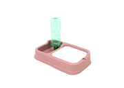 Distributore Cibo/Acqua Per Animali Modello 700087 Colore Rosa