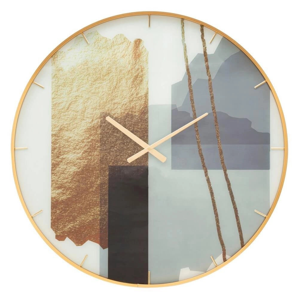 Orologio Glass Motif diam 80 cm - GLASS MOTIF