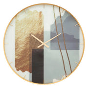 Orologio Glass Motif diam 80 cm - GLASS MOTIF