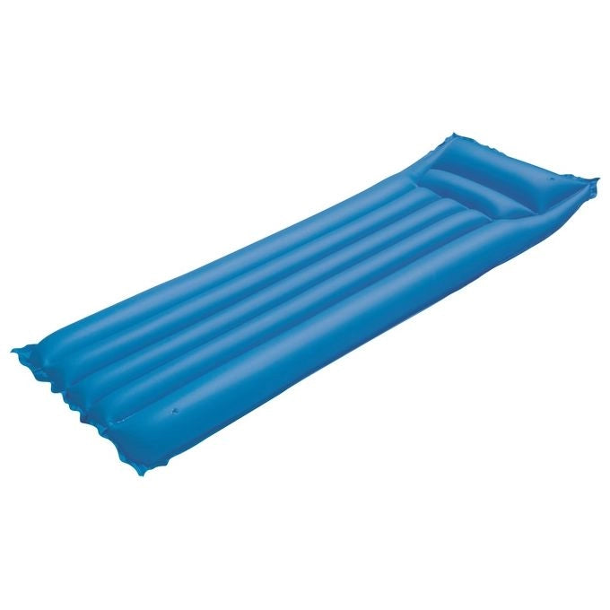Bestway 36385 Ecomat Materassino Gonfiabile 183x69 cm con Cuscino Vinile Portata 90 Kg colore Assortiti