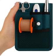 Organizzatore di tasca medico con magneti, compatto, per infermieri, veterinari, regalo di servizio sanitario professionale, 17 x 12 cm