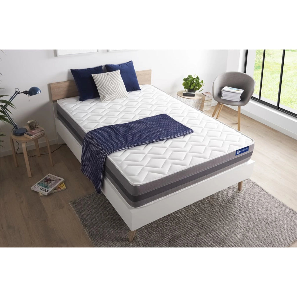 Materasso matrimoniale Actilatex relax 200x200cm - Spessore : 24cm - Lattice e memory foam - Moderatamente rigido