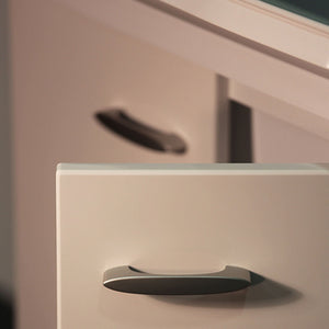 Mobile Lavatoio 83x60x87 cm 2 Ante Asse in Legno Montegrappa Acqua Marella Bianco Lucido