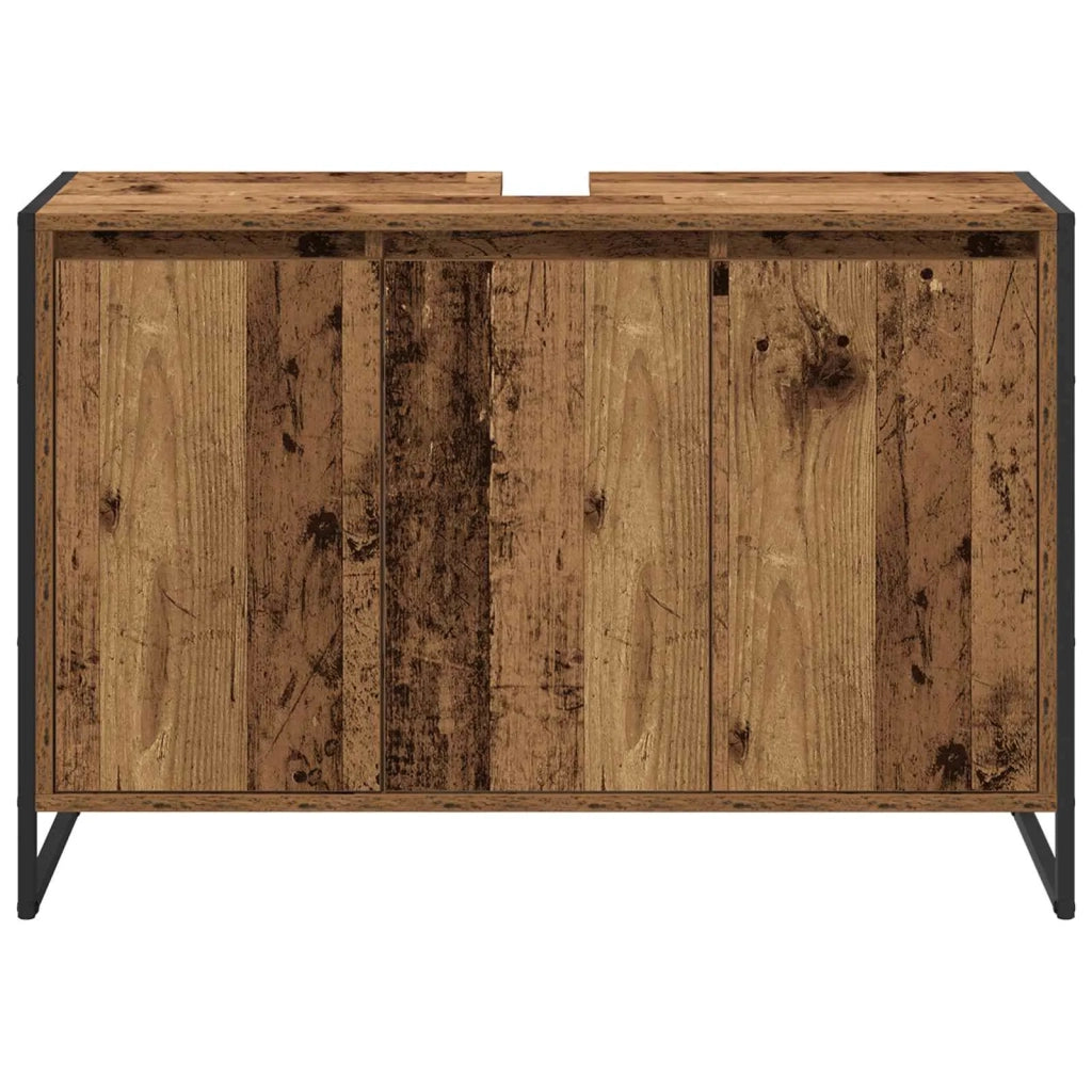 Mobile da Bagno Legno vecchio 90 x 30 x 60 cm Legno multistrato 886484