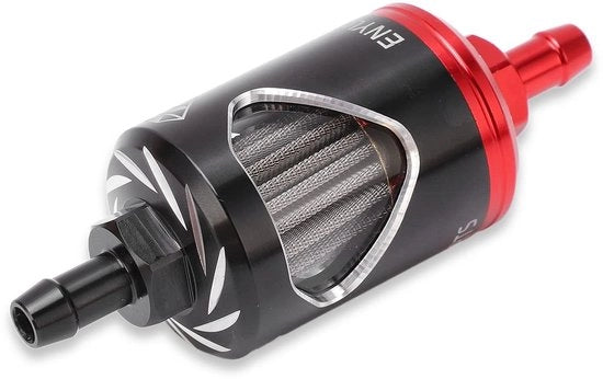 Kit di filtro del combustibile - 36 cm condotto del combustibile - Incluso 4 viti/2 cinturini di avvolgimento - Filtrazione efficiente - Protezione dei componenti motoristici - Alta durata