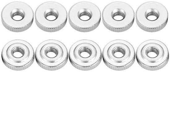 Set di viti in acciaio di alta qualità a carbonio - M3/M4/M5/M6/M8/M10 - 10 pezzi - Sostenibili - Economici - Lunga durata - Viti