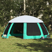 Tenda da piscina con Patta Rimovibile&Pareti in Rete 612x612 cm 4100638